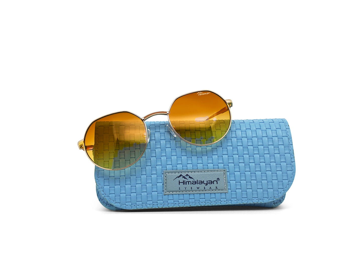 DriveVision® Amber — Himalayan 202 | luxury driving sunglasses with dégradé lens, UV400 — Himalayan Eyewear Antwerp