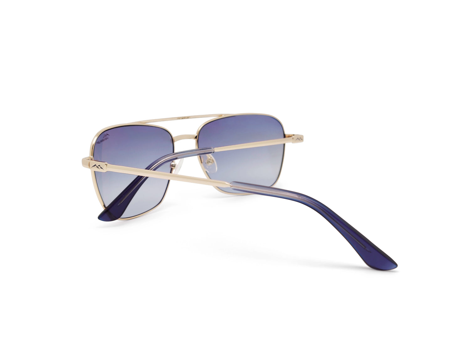 Soleil® Cobalt Blue — Himalayan 102 | Belgian luxury sunglasses in stainless steel, UV400 — Himalayan Eyewear Antwerp