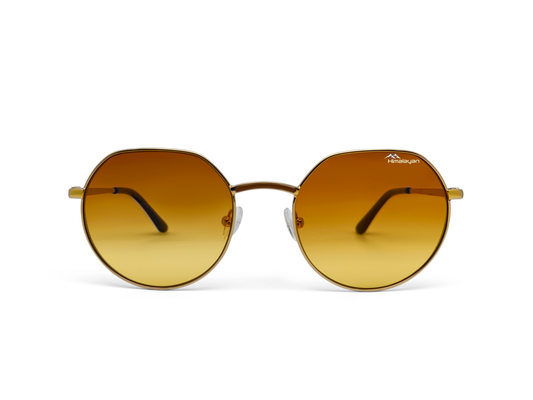 DriveVision® Amber — Himalayan 202 | luxury driving sunglasses with dégradé lens, UV400 — Himalayan Eyewear Antwerp