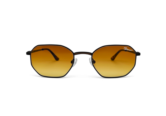 DriveVision® Amber — Himalayan 203 | luxury driving sunglasses with dégradé lens, UV400 — Himalayan Eyewear Antwerp