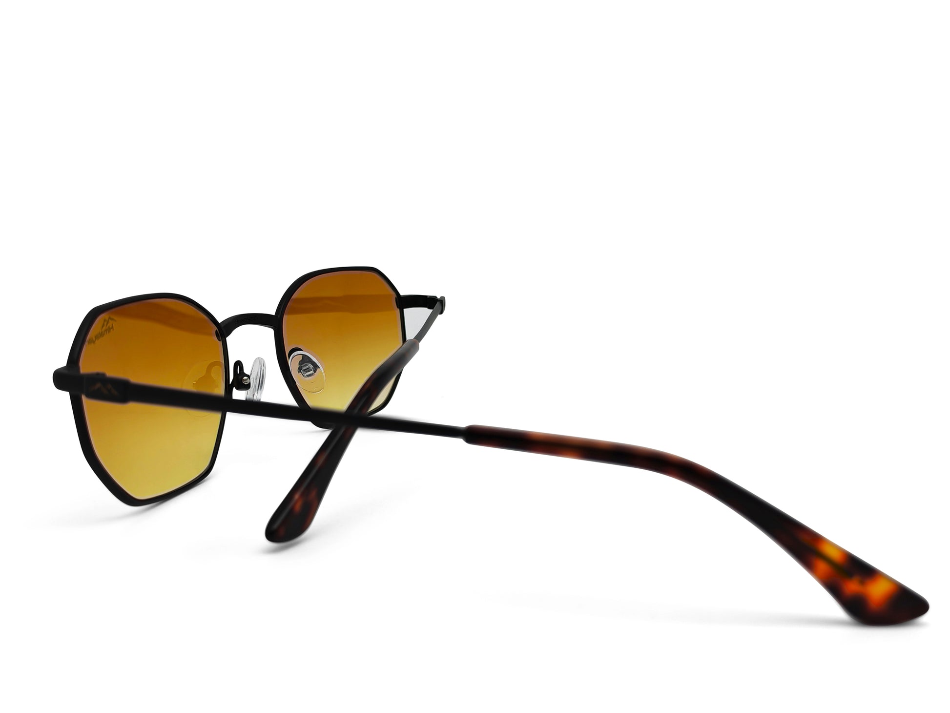 DriveVision® Amber — Himalayan 203 | luxury driving sunglasses with dégradé lens, UV400 — Himalayan Eyewear Antwerp
