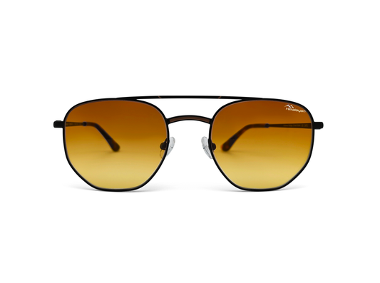DriveVision® Amber — Himalayan 204 | luxury driving sunglasses with dégradé lens, UV400 — Himalayan Eyewear Antwerp