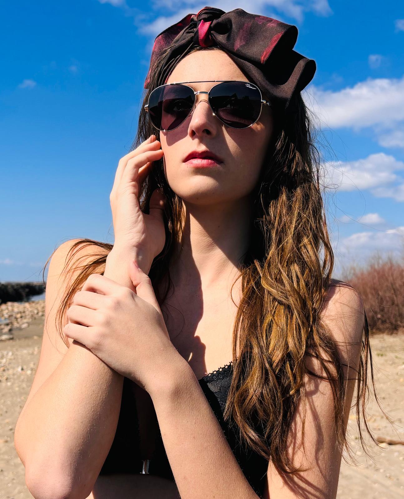 Soleil® Elysian Green — Himalayan 103 worn on face